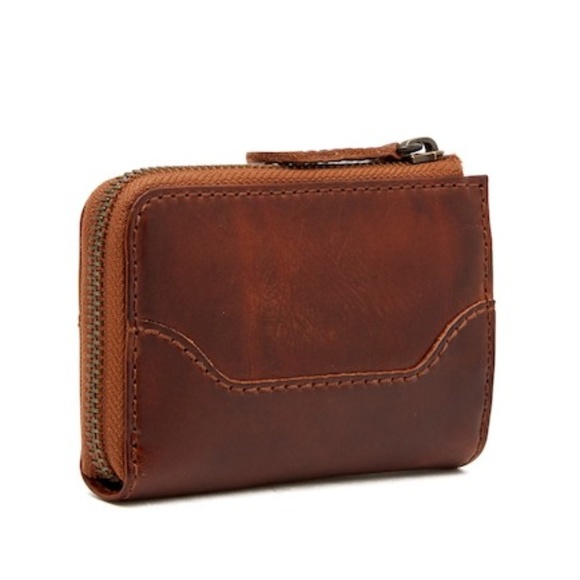Frye Melissa Small Leather Zip Wallet - Picture 8 of 8